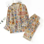 Winnie-the-Pooh Satin Pajama Set with Piping – TMTHU9465
