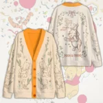Winnie-the-Pooh Knitted V-neck Cardigan – TMTHU9297