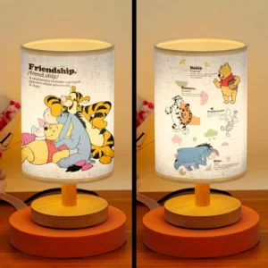 Winnie-the-Pooh Wooden Base Fabric Lamp - HOATT20977