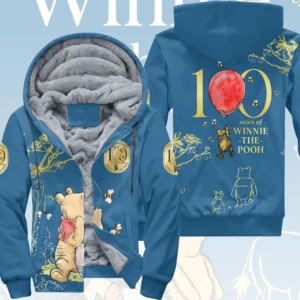 Winnie-the-Pooh 3D Fleece Zip Hoodie - HOATT21150