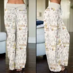 Winnie-the-Pooh High-Waisted Straight-Leg Trousers – TANTN25798