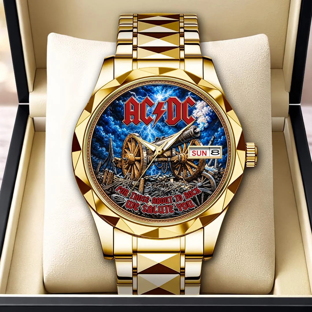 AC/DC Alloy Luxury Quartz Watch - HOATT21657