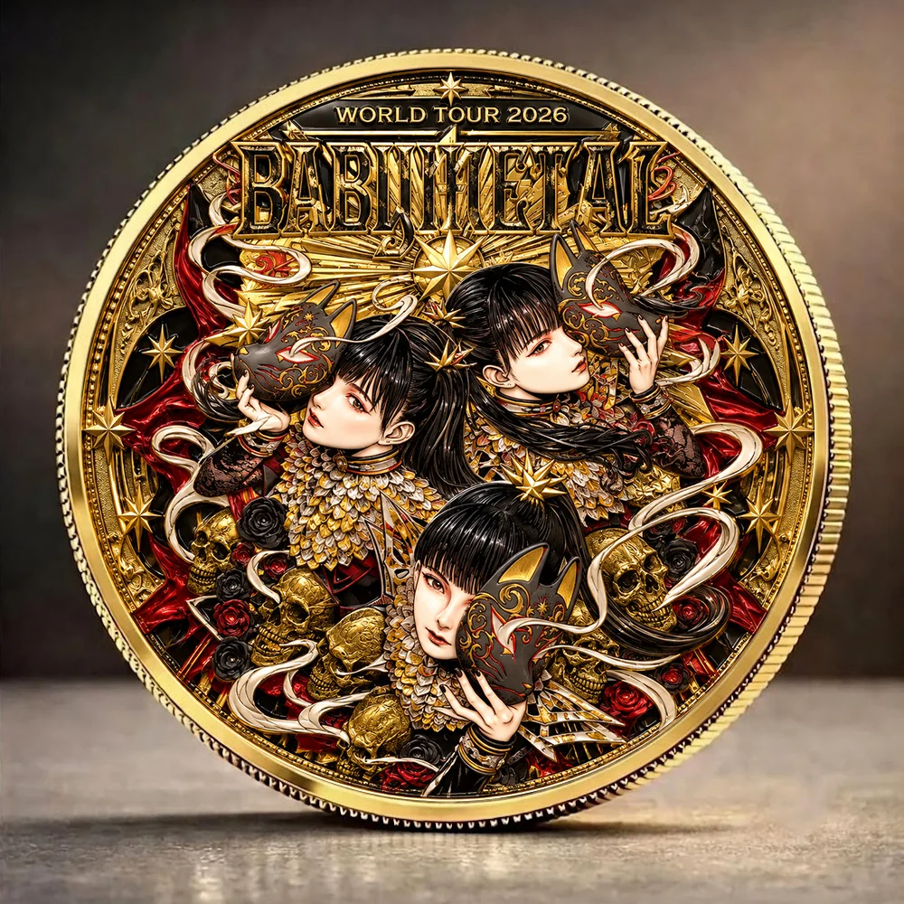 Babymetal World Tour 2026 Commemorative Coin - GNE8949
