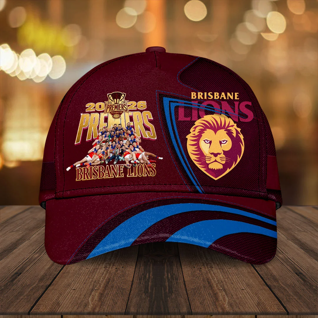Brisbane Lions 2026 AFL Premiers Classic Cap - HOATT21530