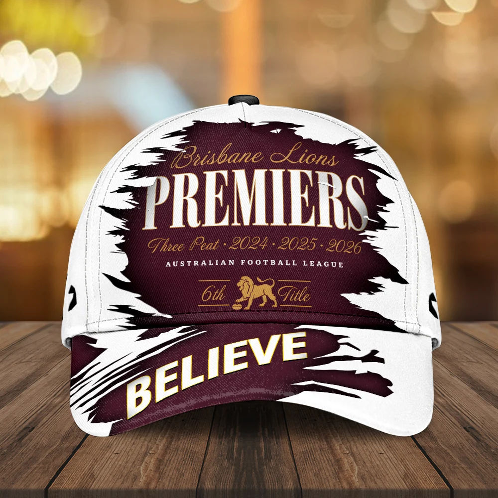 Brisbane Lions 2026 AFL Premiers Classic Cap - MAITM15283