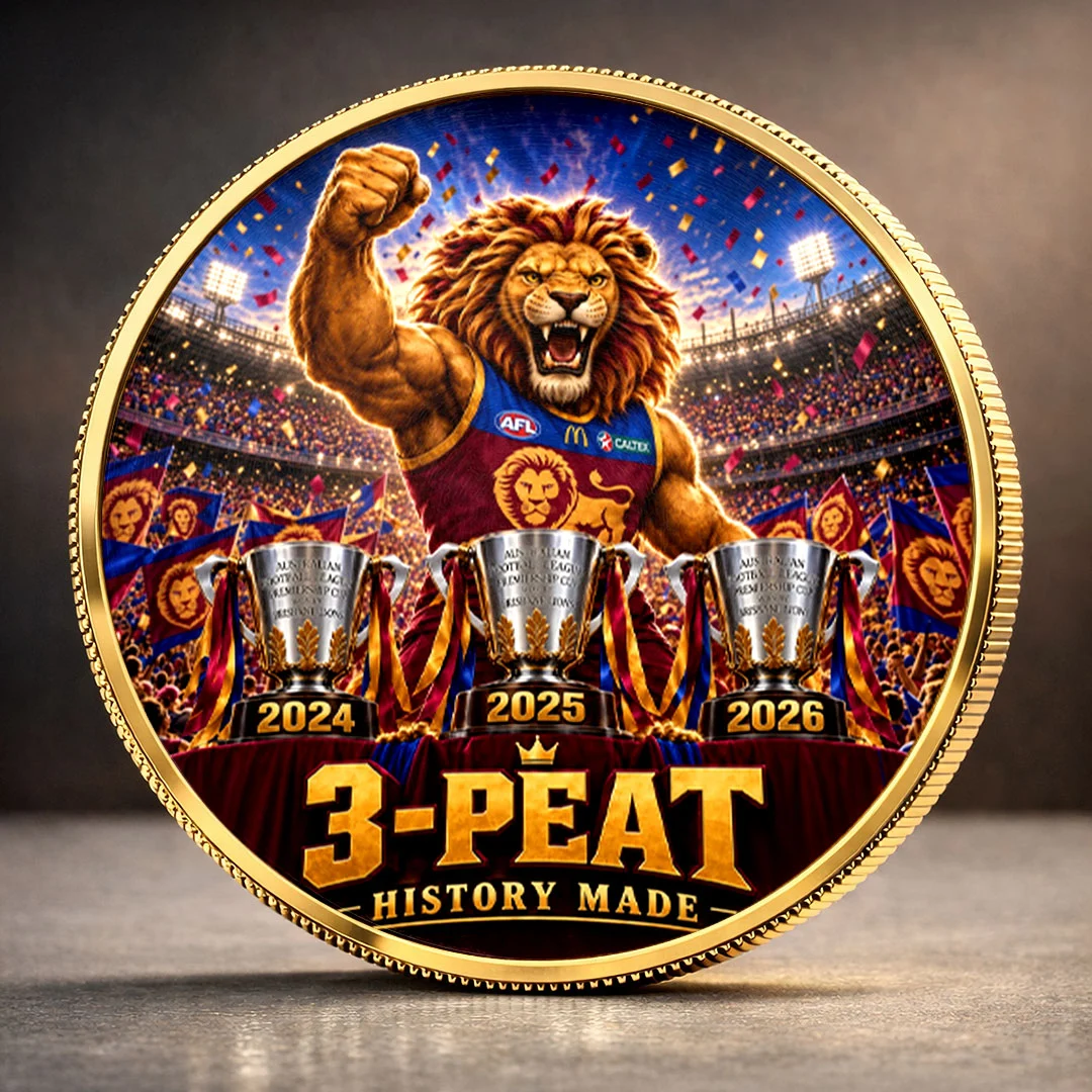 Brisbane Lions 2026 AFL Premiers Commemorative Coin - MAITM15329