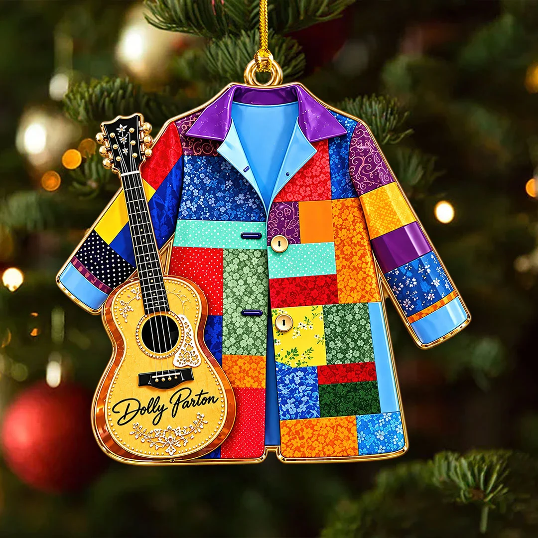 Dolly Parton Custom Shape 2-side Printed Acrylic Ornament - HOATT21432