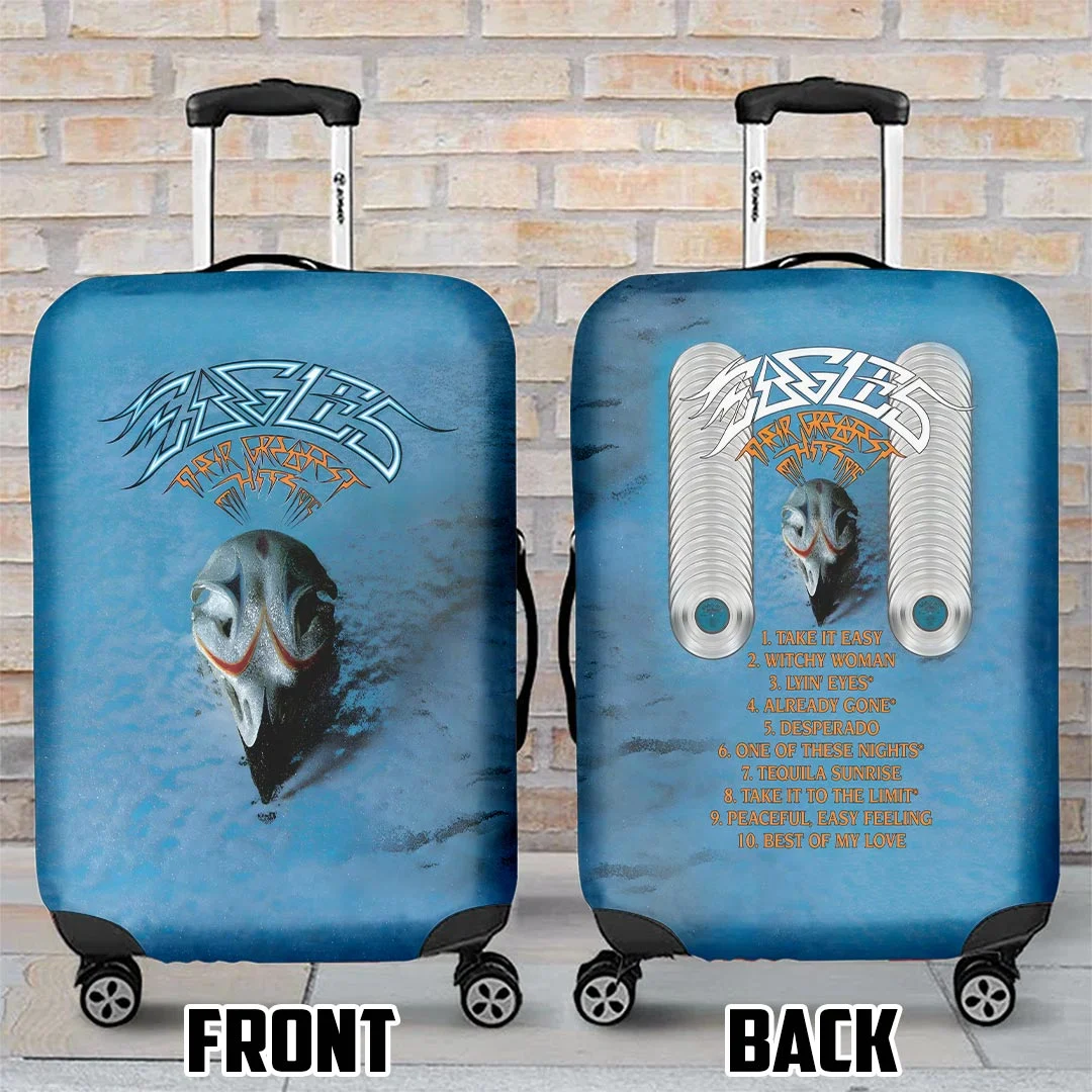 Eagles Band Their Greatest Hits 50th Anniversary Luggage Cover - HOATT21583