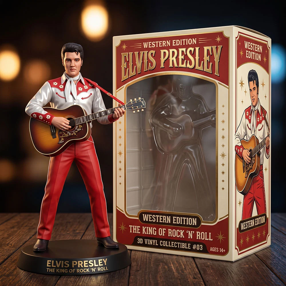 Elvis Presley 3D Collectible Vinyl Figure - TMTHU10020