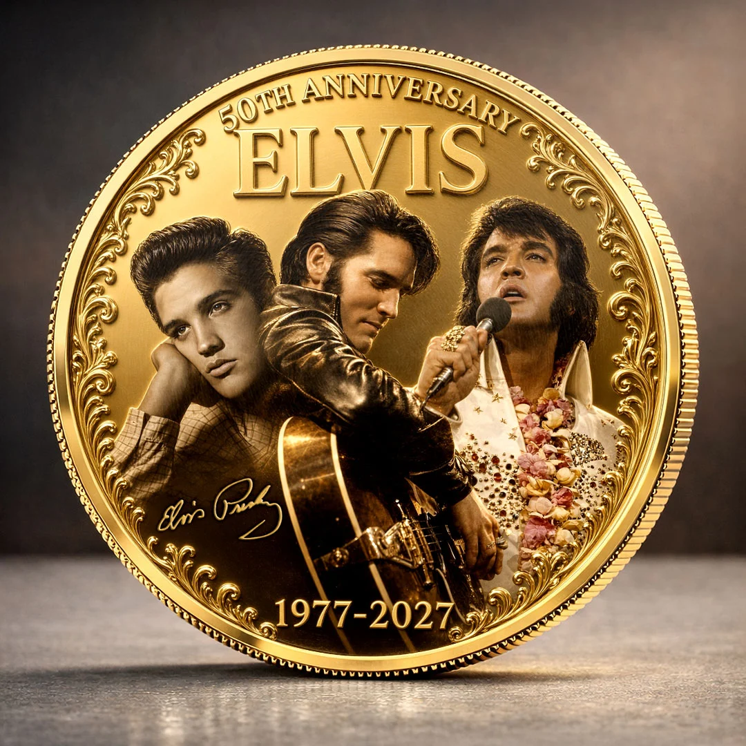 Elvis Presley 50th Anniversary 2027 Commemorative Coin - MAITM15360