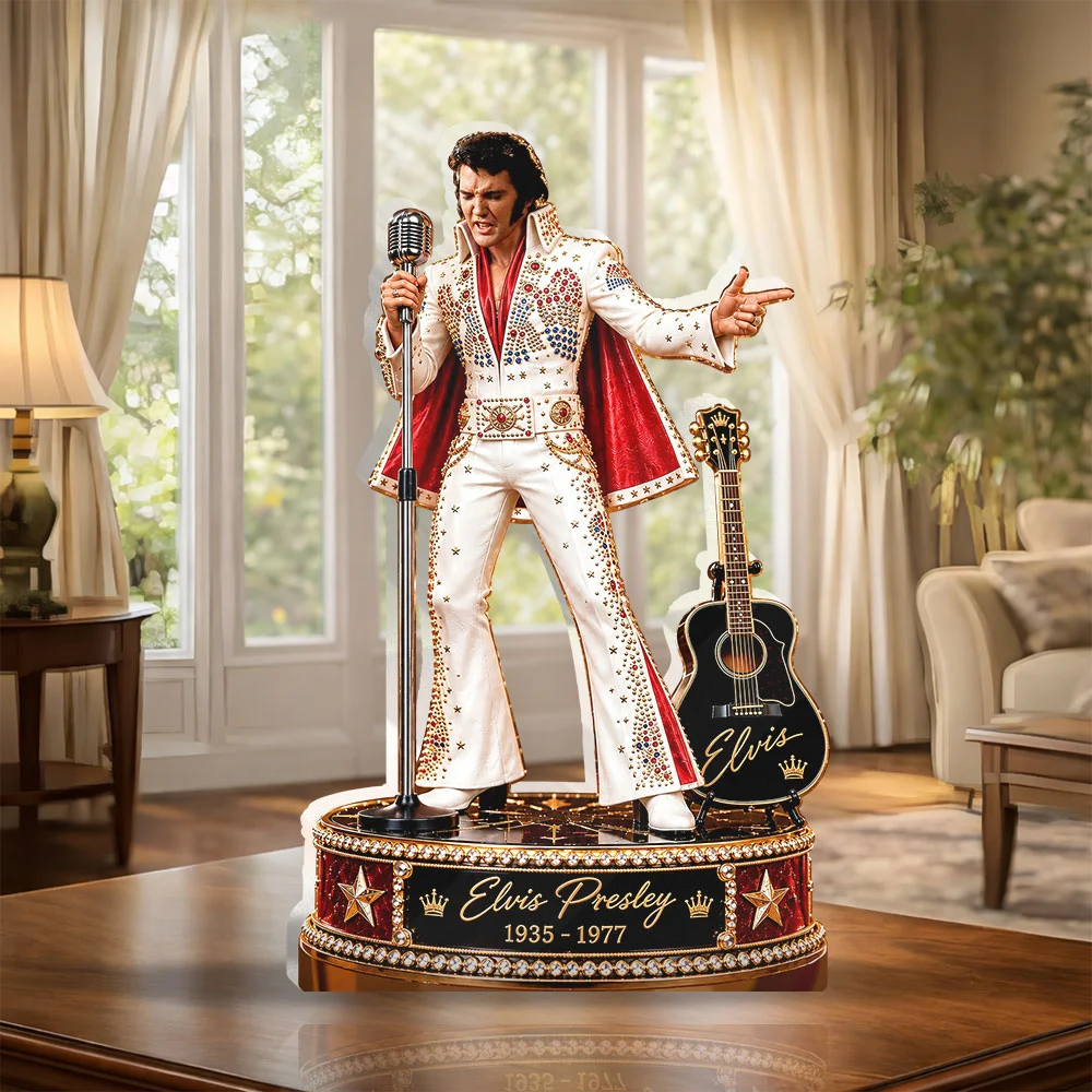 Elvis Presley Custom Shape Acrylic Plaque - HOATT21416