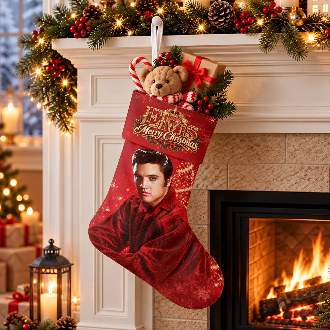 Elvis Presley Christmas Stocking - HOATT26756