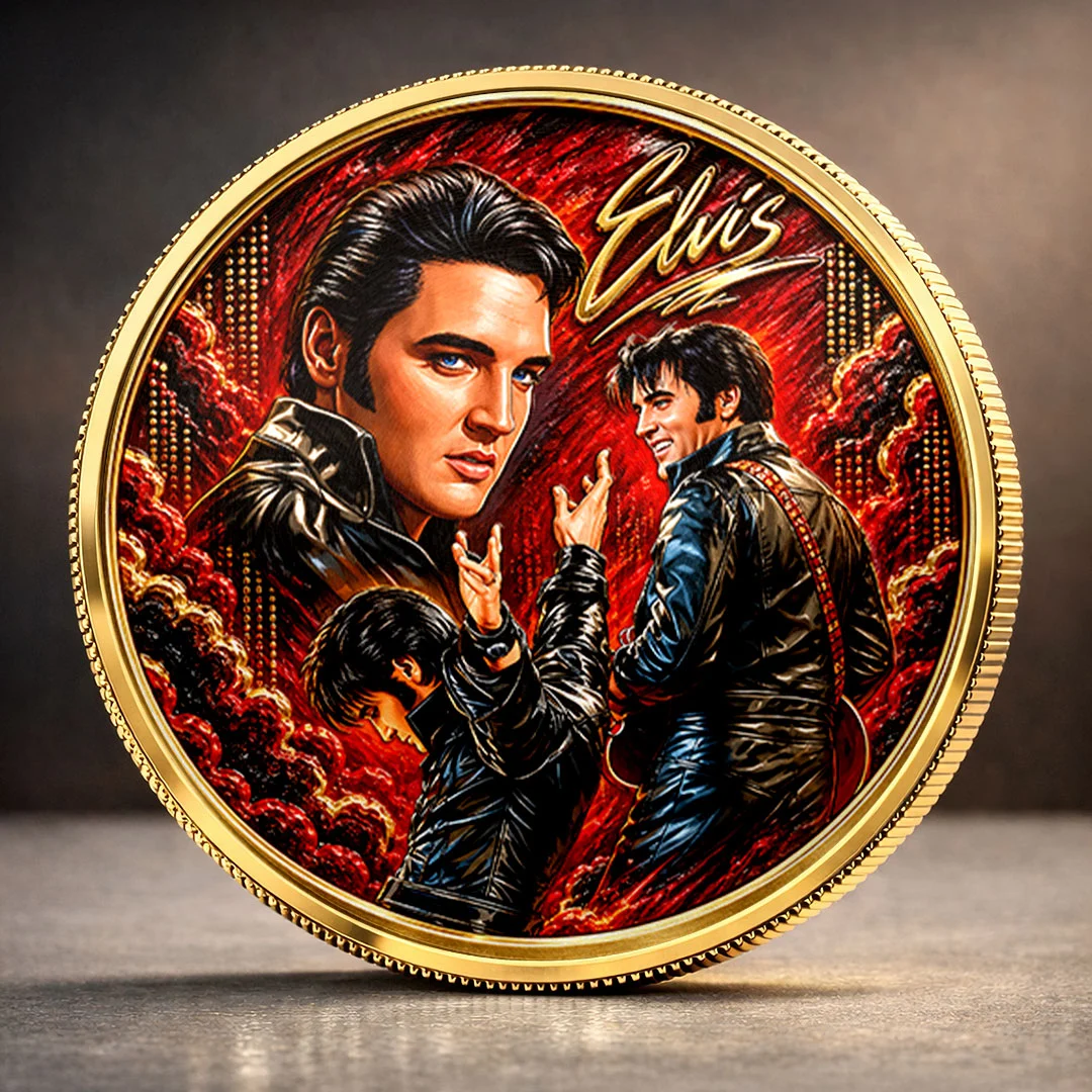 Elvis Presley Commemorative Coin - HOATT21556