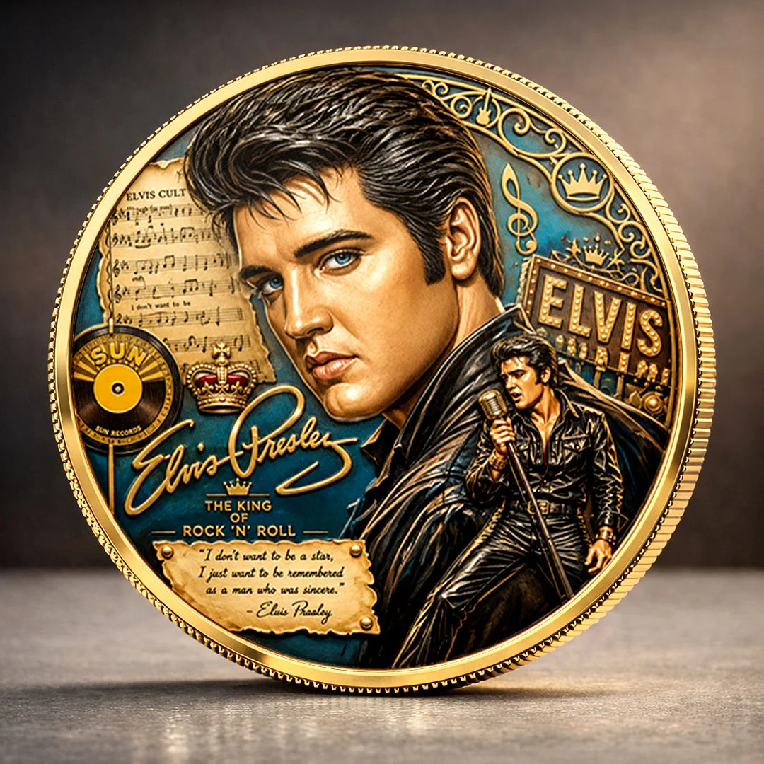 Elvis Presley Commemorative Coin - MAITM15321