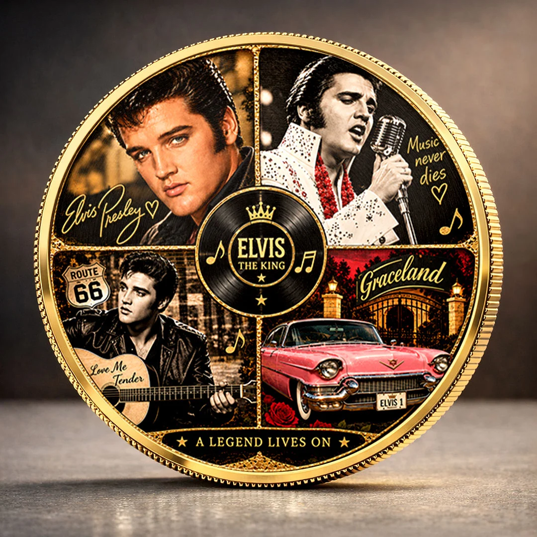 Elvis Presley Commemorative Coin - MAITM15324