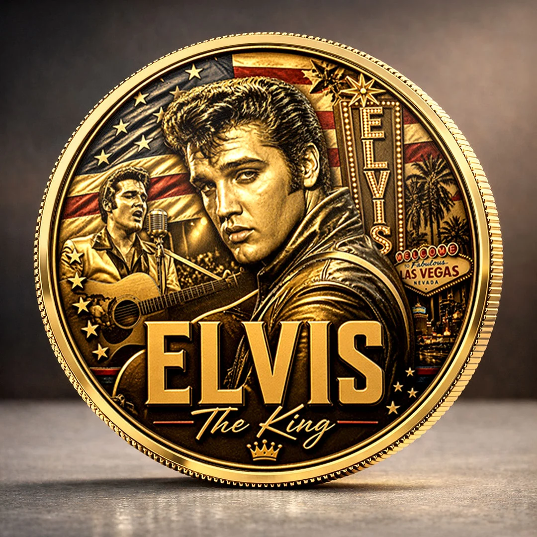 Elvis Presley Commemorative Coin - MAITM15325
