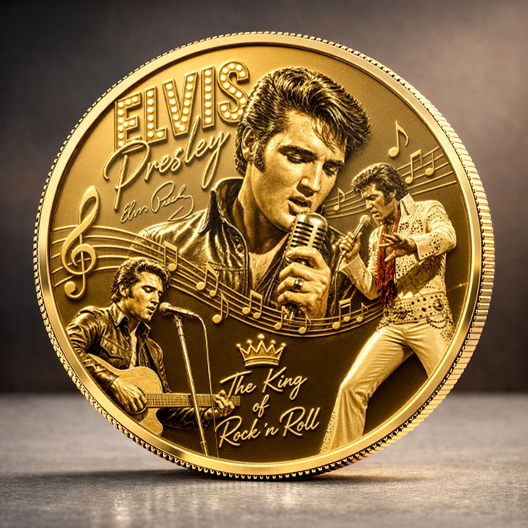 Elvis Presley Commemorative Coin - MAITM15326