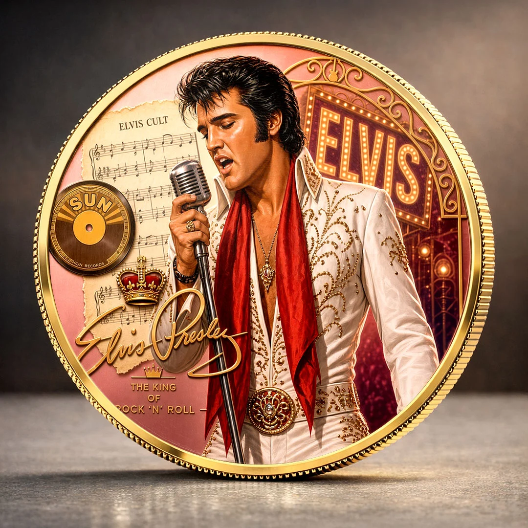 Elvis Presley Commemorative Coin - MAITM15348