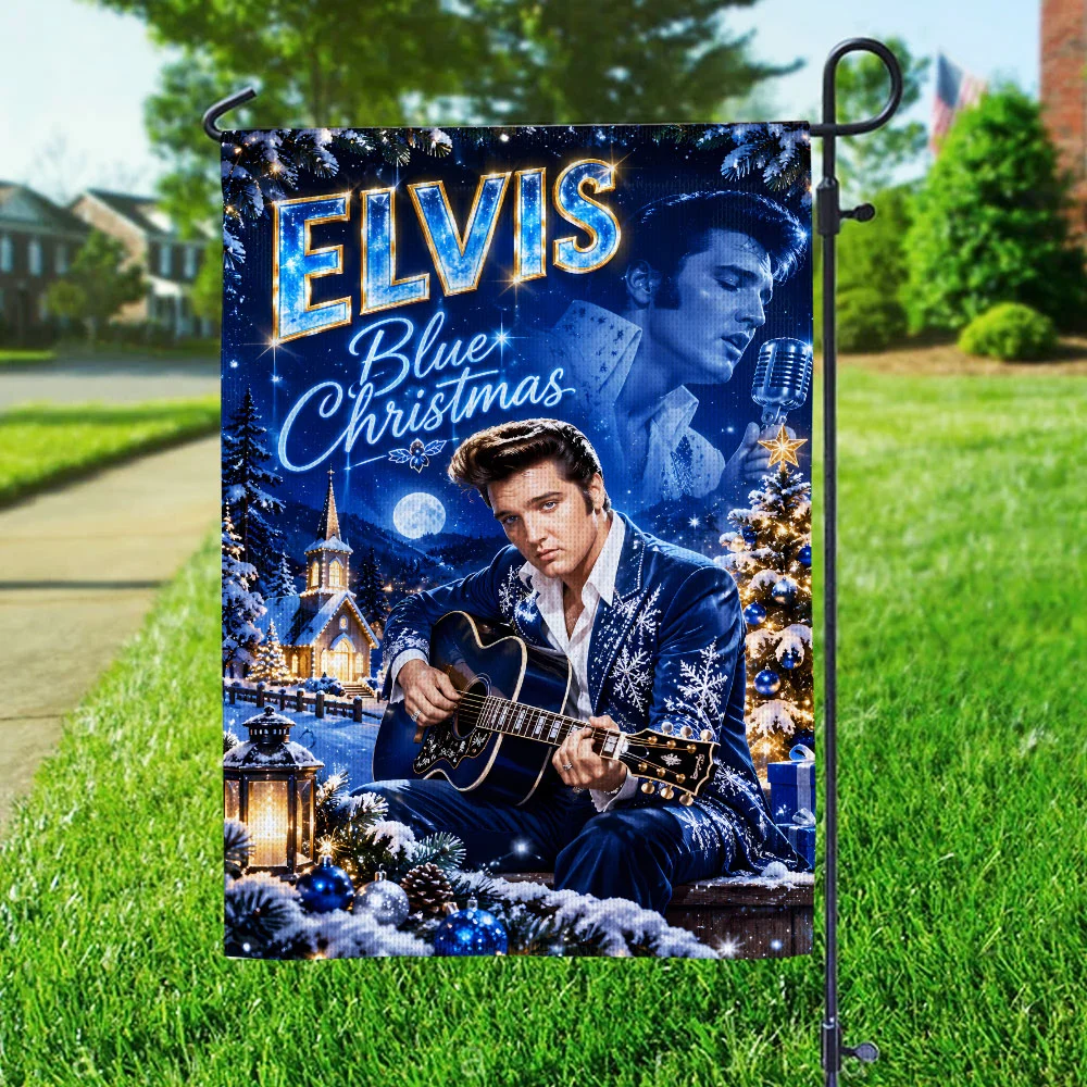 Elvis Presley Double-side Garden Flag - TANTN26014