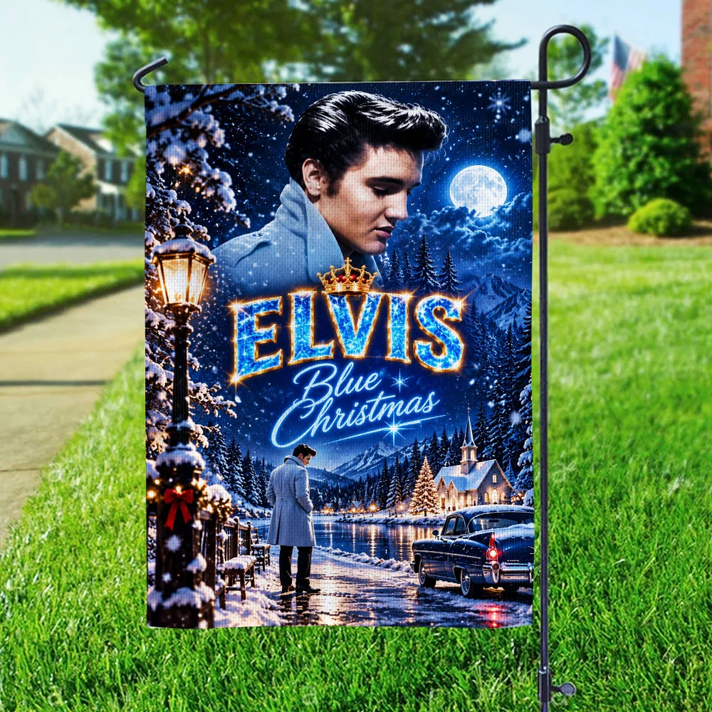 Elvis Presley Double-side Garden Flag - TANTN26021