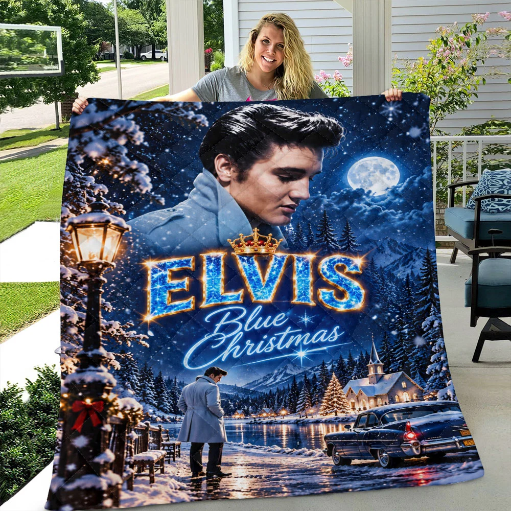 Elvis Presley Quilt Blanket - TANTN26019