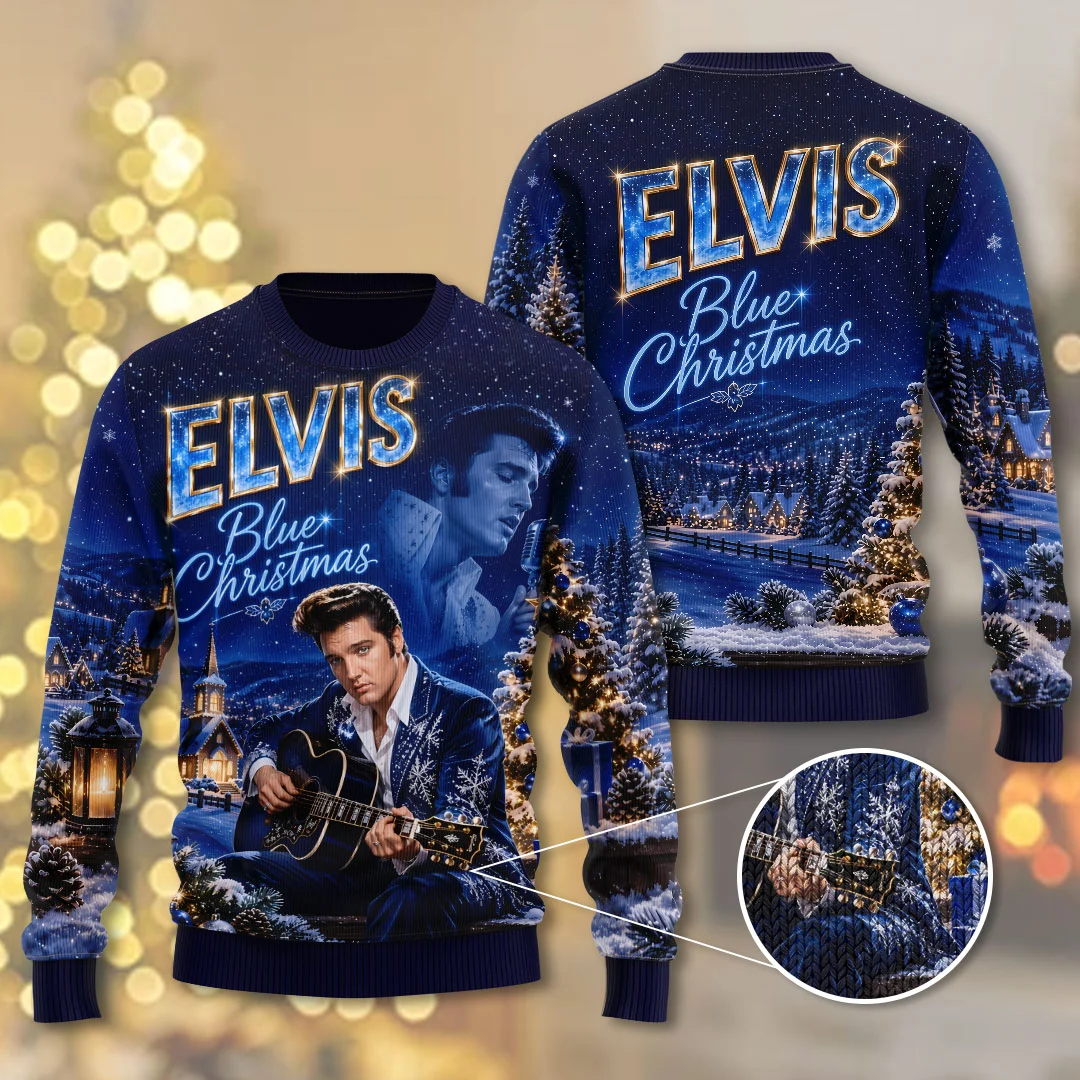 Elvis Presley Ugly Sweater - TANTN26031