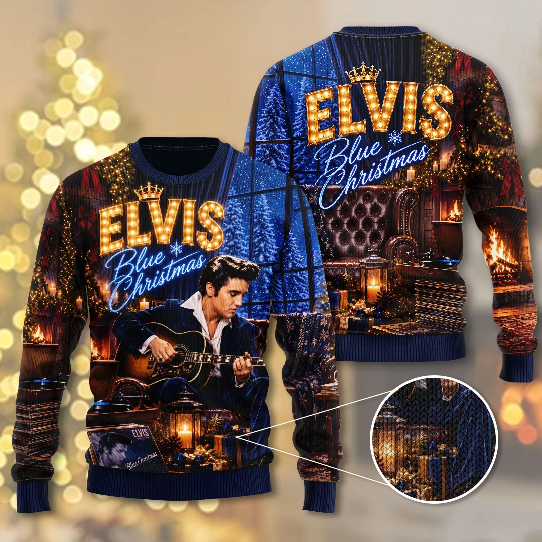 Elvis Presley Ugly Sweater - TANTN26033