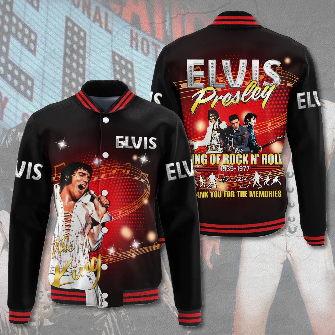 Elvis Presley Varsity Jacket - MAITM15390