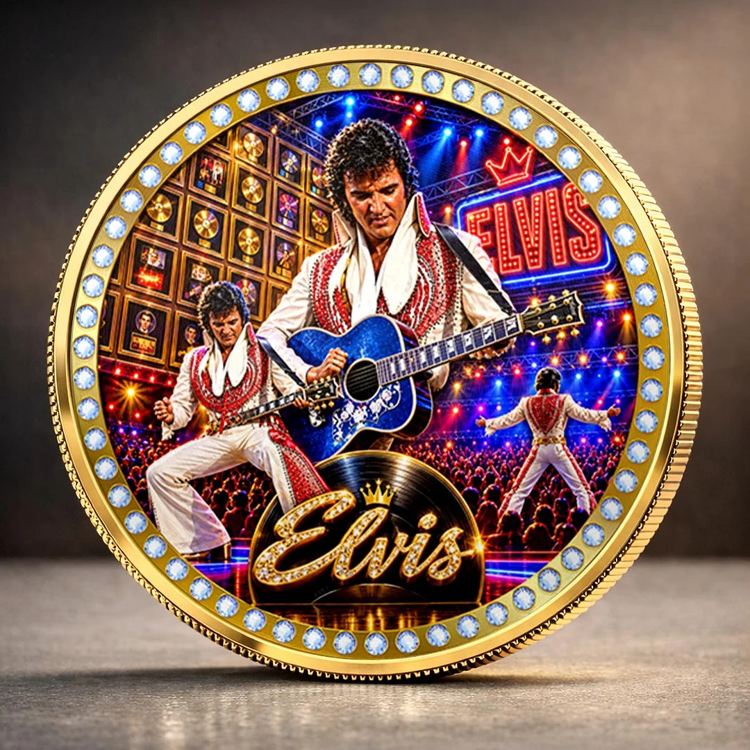 Elvis Presley Commemorative Coin - HOATT21673