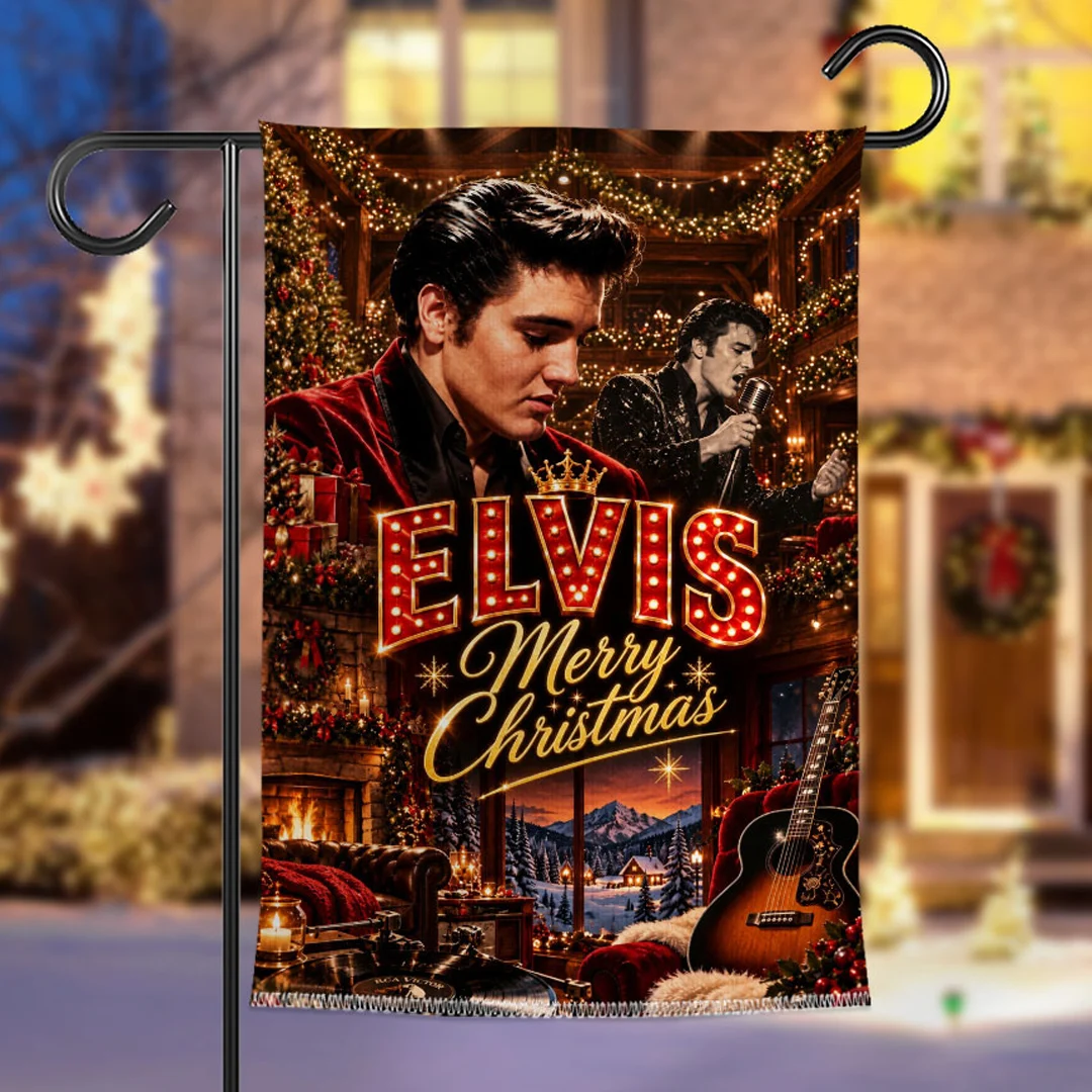 Elvis Presley Double-side Garden Flag - TANTN26065