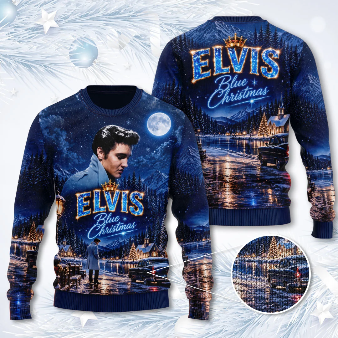 Elvis Presley Ugly Sweater - TANTN26032
