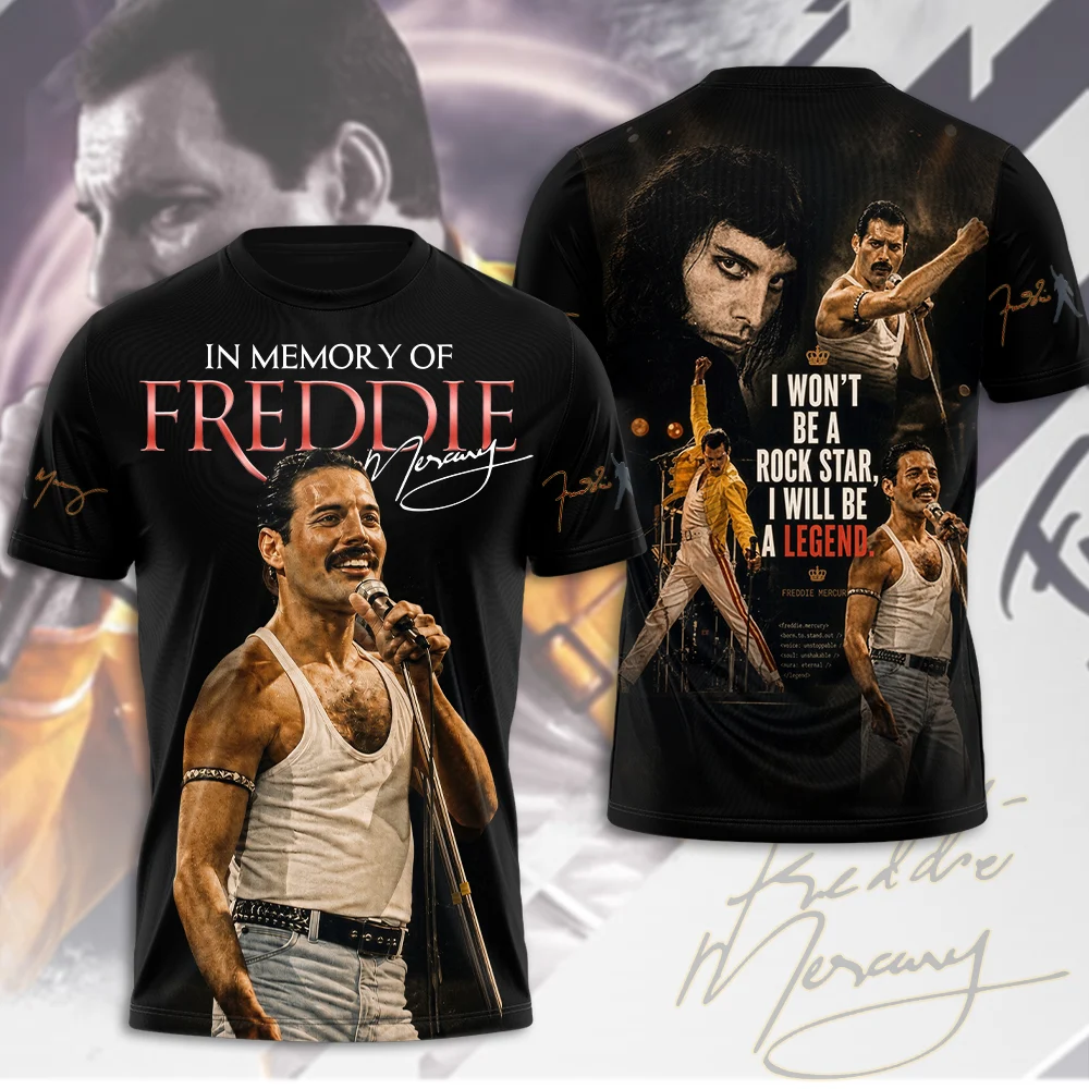 Freddie Mercury 3D Apparel - MAITM15351