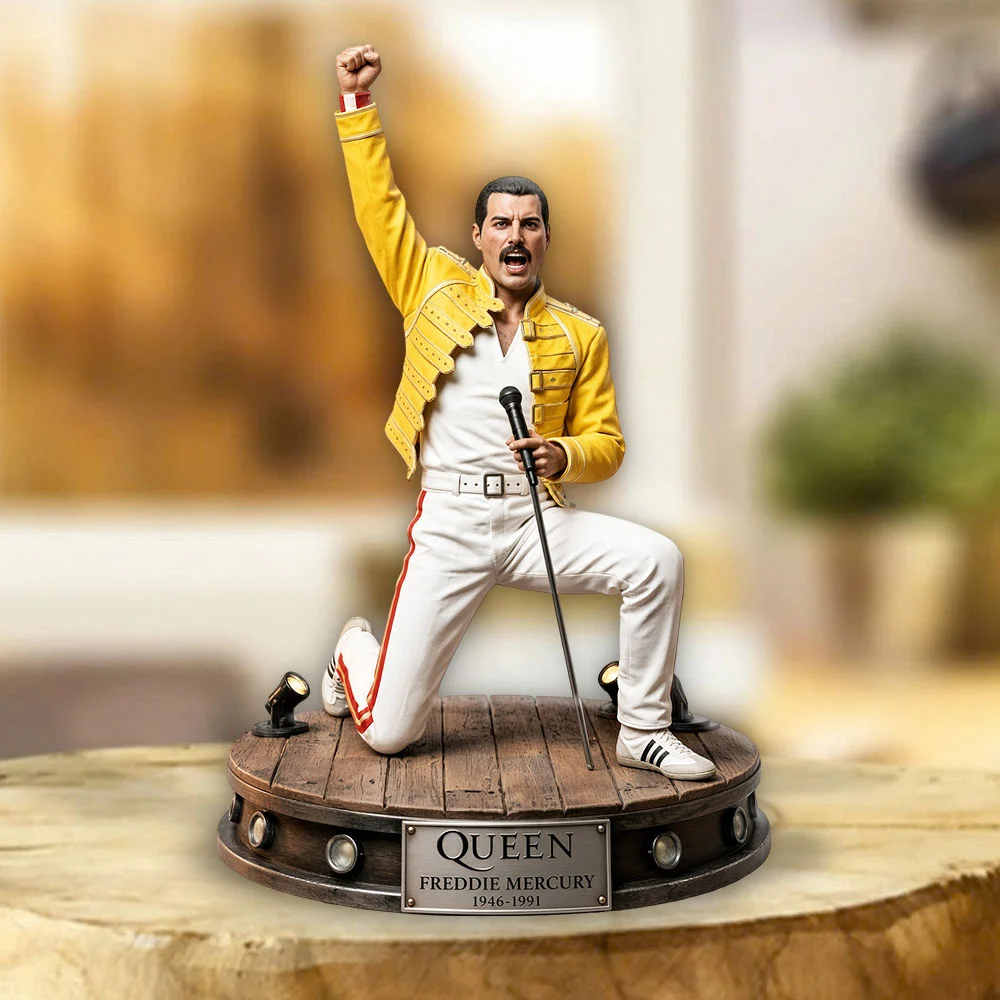 Freddie Mercury Custom Shape Acrylic Plaque - MAITM15363