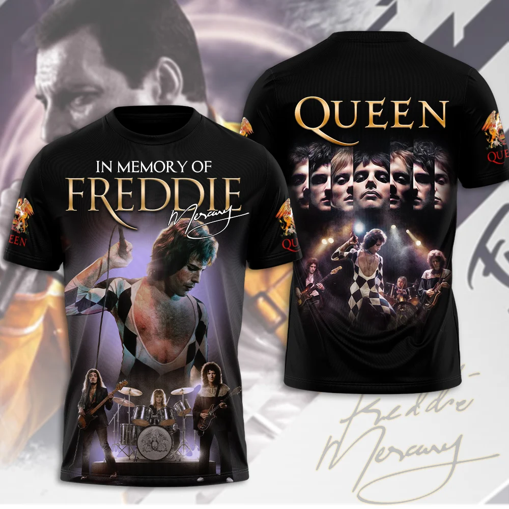 Freddie Mercury x Queen Band 3D Apparel - MAITM15334