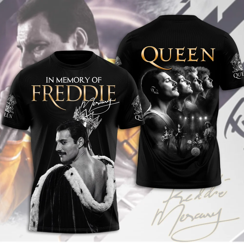 Freddie Mercury x Queen Band 3D Apparel - MAITM15336