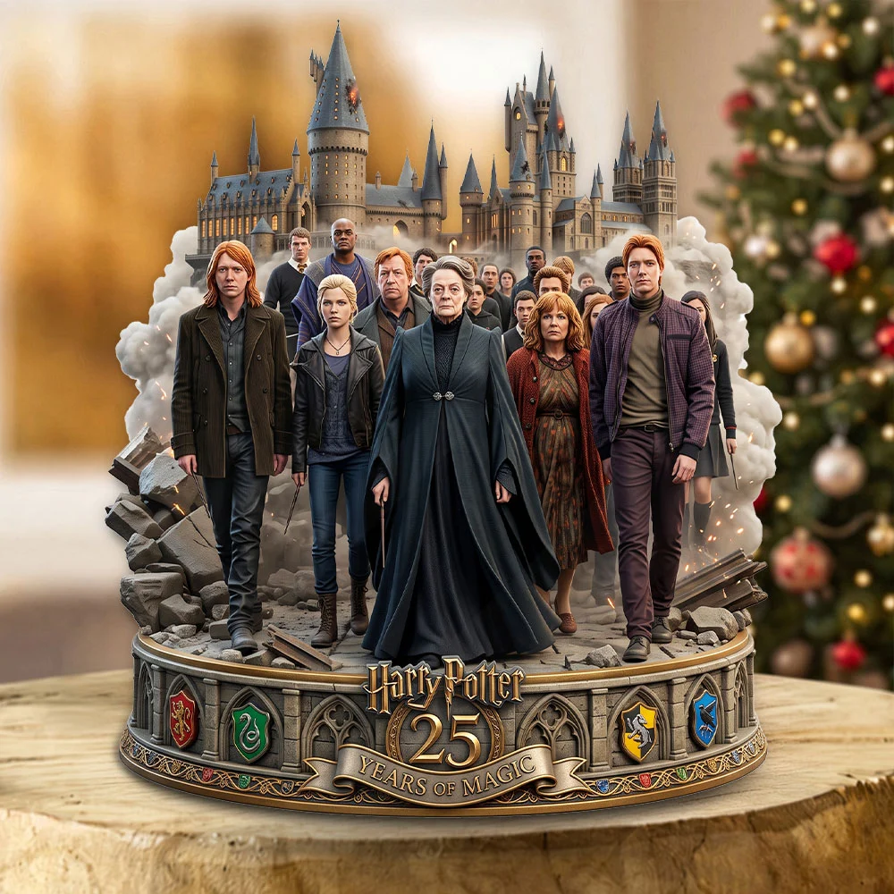 Harry Potter 25th Anniversary 2026 Custom Shape Acrylic Plaque - TMTHU9968