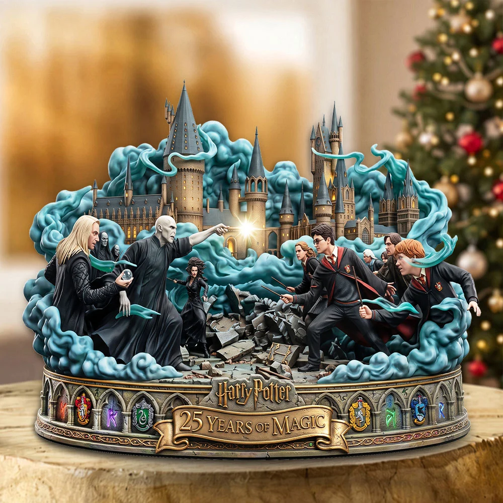 Harry Potter 25th Anniversary Custom Shape Acrylic Plaque - TMTHU100021