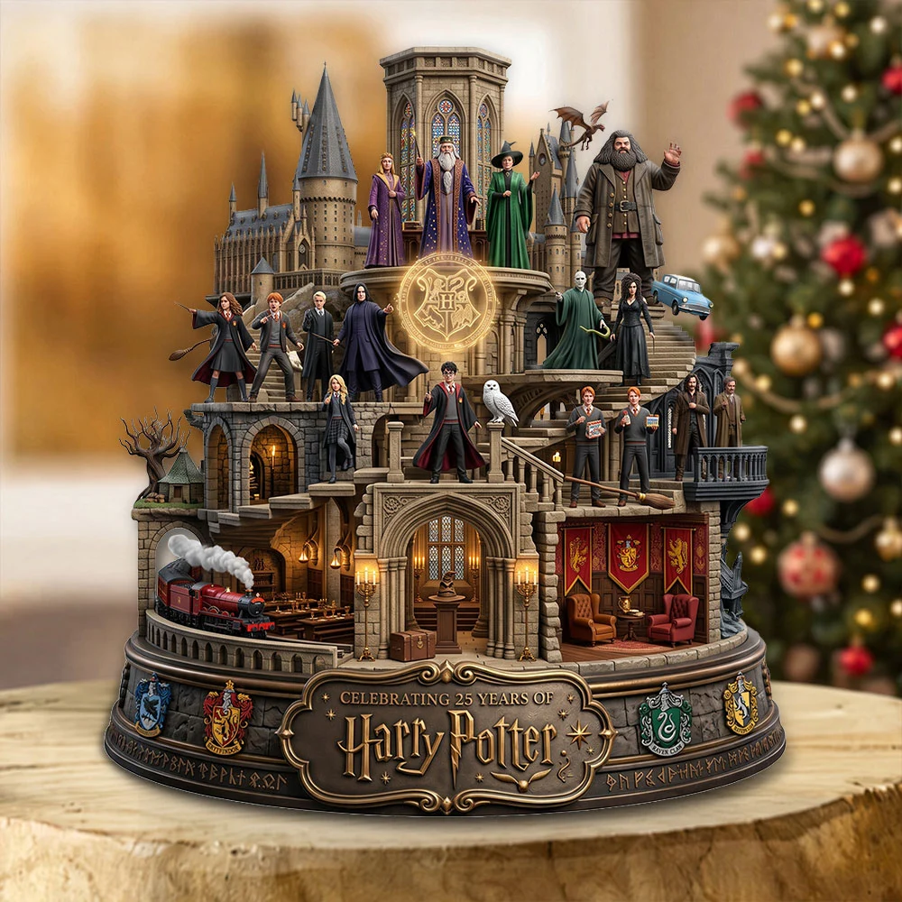 Harry Potter 25th Anniversary Custom Shape Acrylic Plaque - TMTHU9989