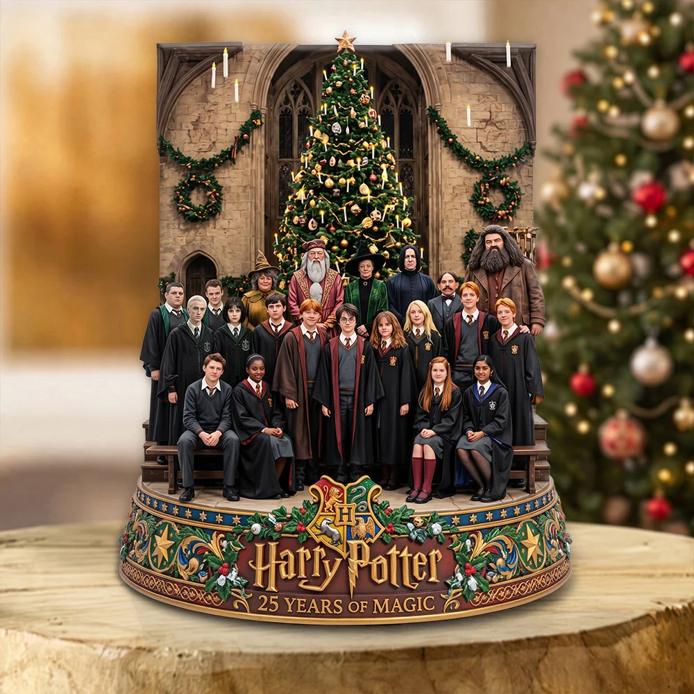 Harry Potter 25th Anniversary Custom Shape Acrylic Plaque - TMTHU9997