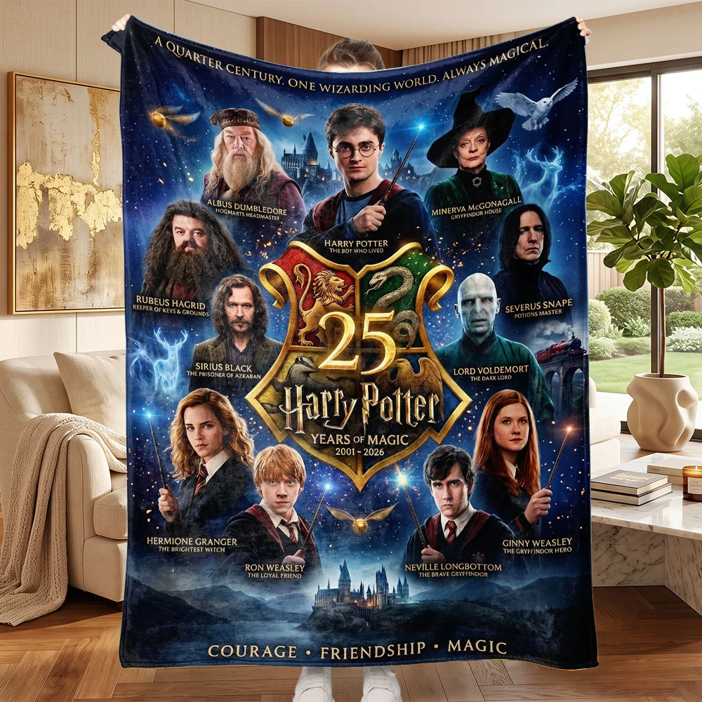 Harry Potter 25th Anniversary Fleece Blanket - TMTHU10015