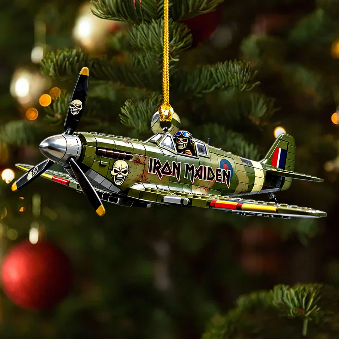 Iron Maiden Custom Shape 2-side Printed Acrylic Ornament - HOATT21502