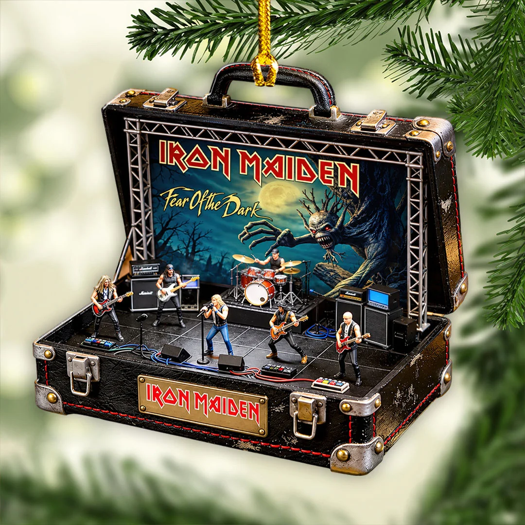 Iron Maiden Custom Shape 2-side Printed Acrylic Ornament - HOATT21563