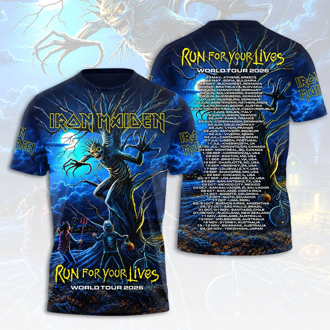 Iron Maiden 2026 3D Apparel - HOATT21531