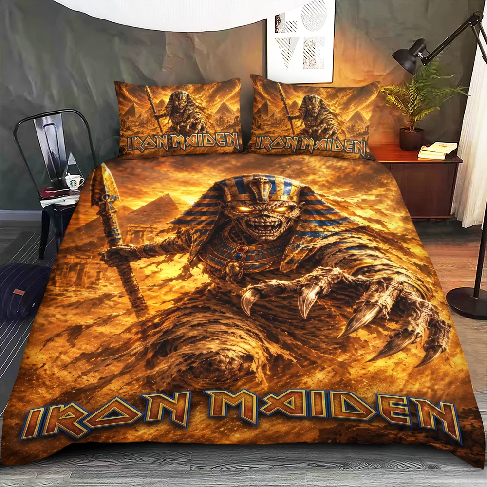 Iron Maiden 3-Piece Duvet Bedding Set - TMTHU9921