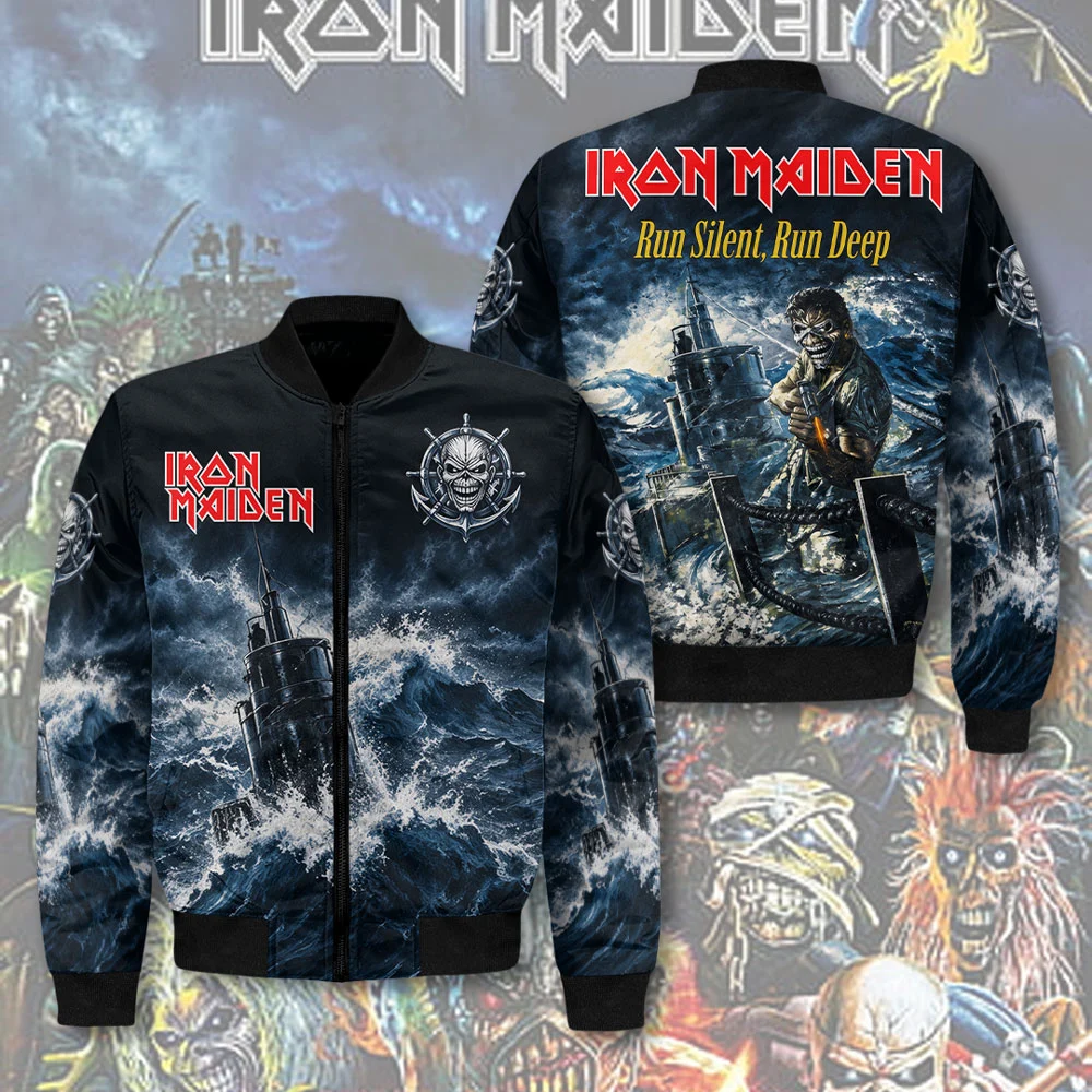 Iron Maiden 3D Bomber Jacket - TMTHU9797