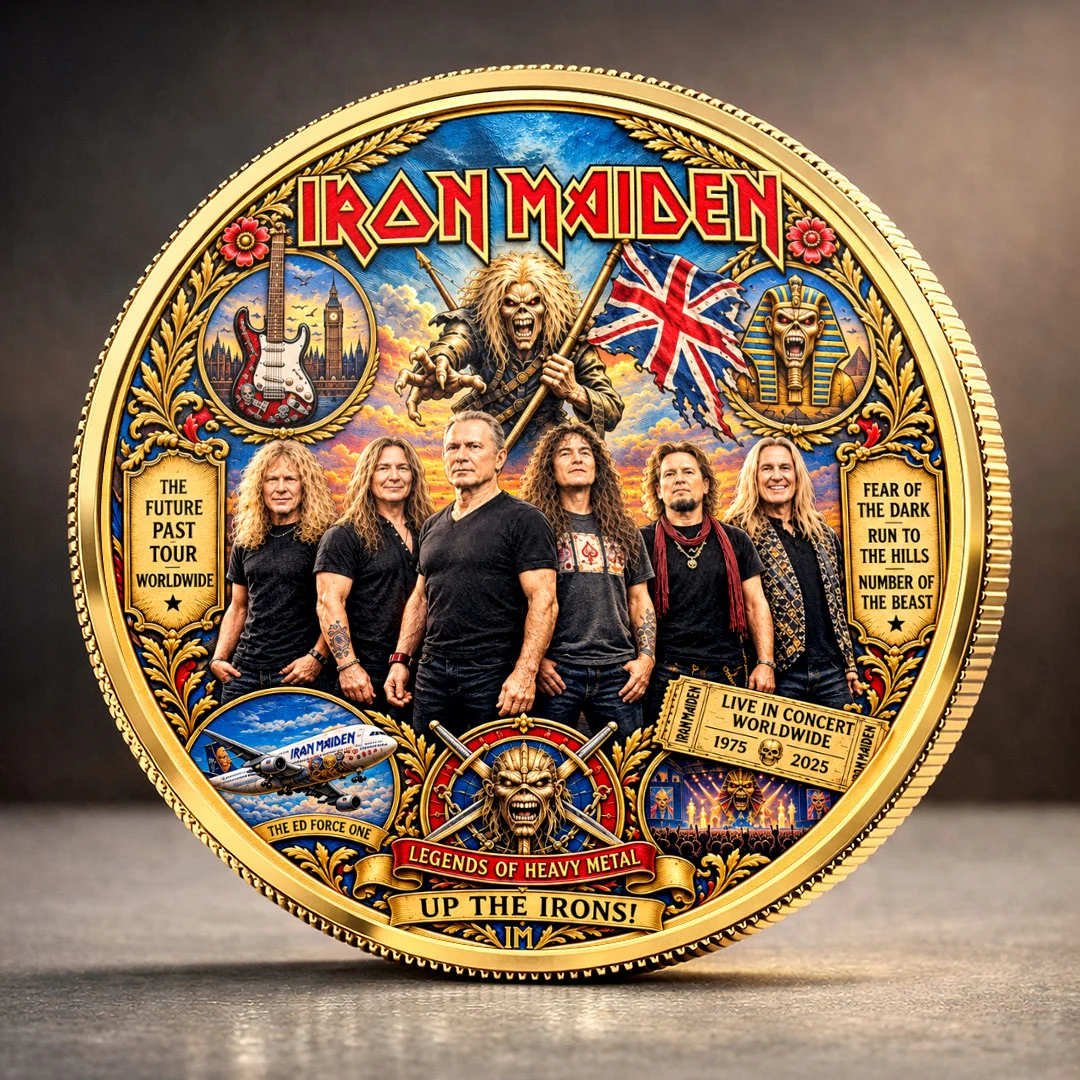 Iron Maiden Commemorative Coin - MAITM15497