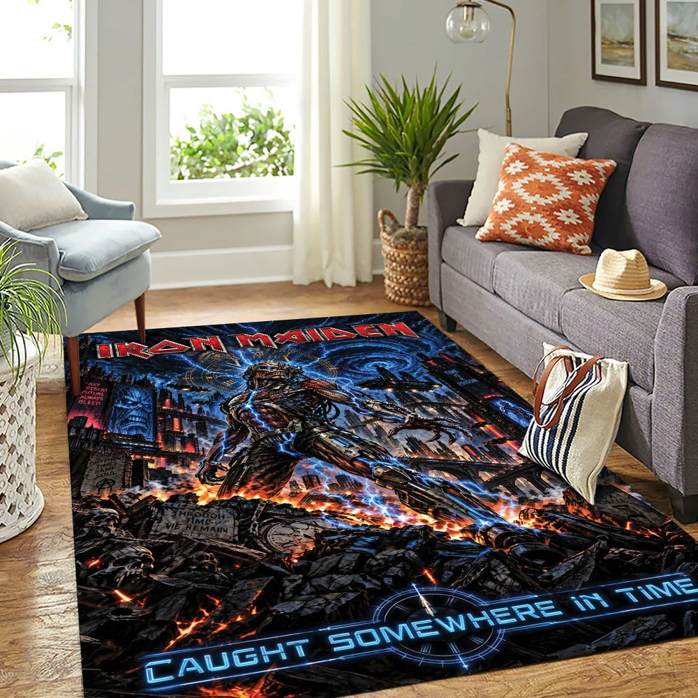 Iron Maiden Rectangular Rug - TMTHU9610