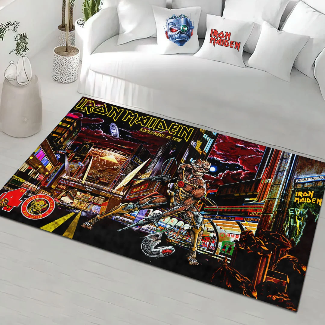 Iron Maiden Rectangular Rug - HOATT21433