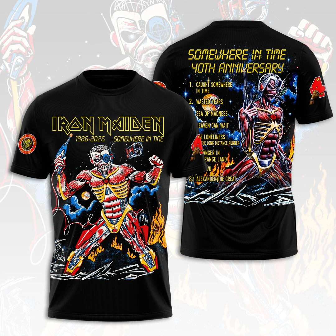 Iron Maiden 3D Apparel – HOATT21436