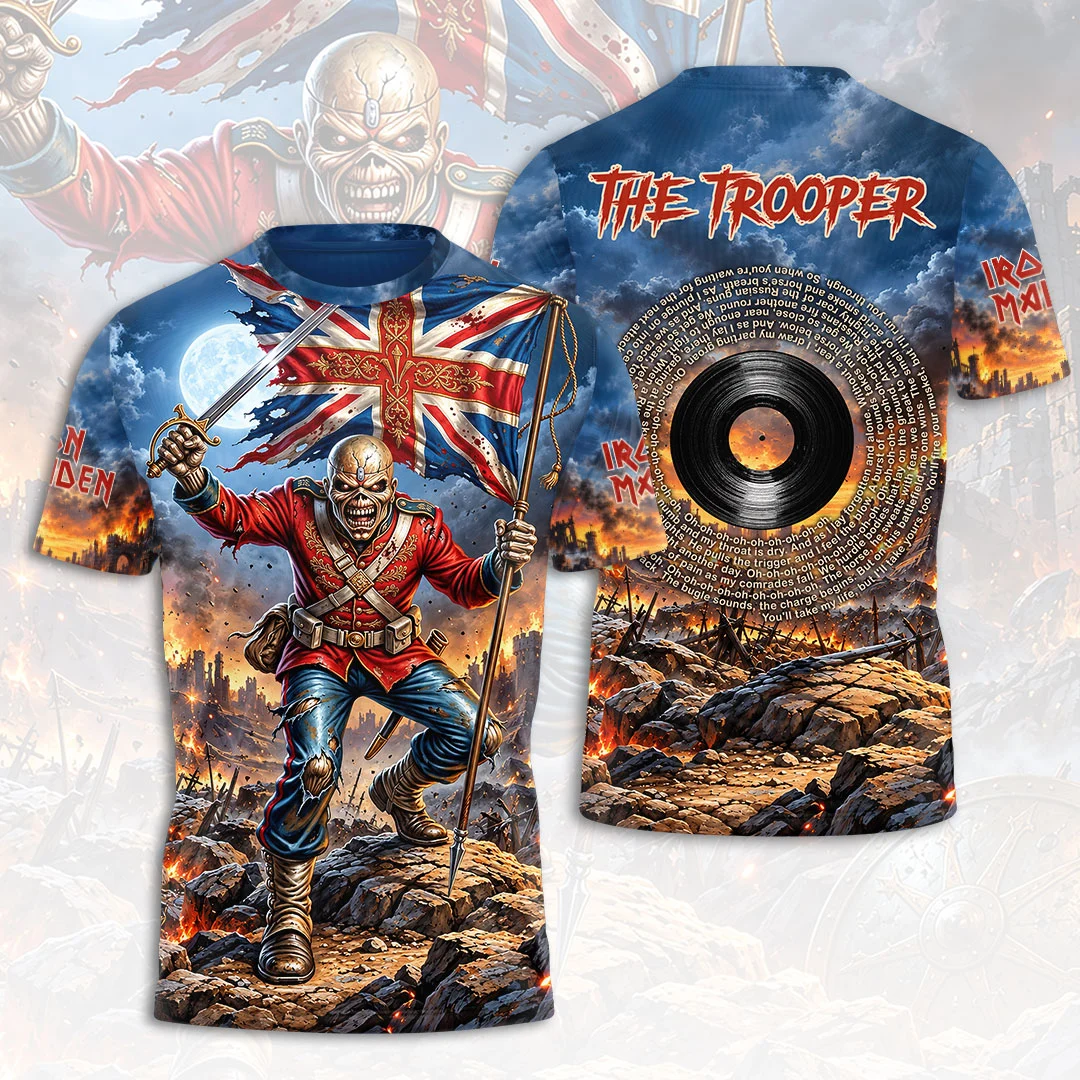 Iron Maiden 3D Apparel - HOATT21489